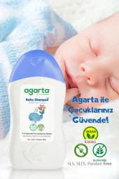 Agarta Doğal Erkek Bebek Şampuanı 400 ml 2 Adet - 3