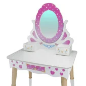 Toysilla Ahşap Çocuk Makyaj Masası Seti - T3006 - 3