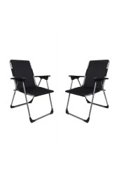 2''li Katlanır Lüks Kamp Ve Piknik Sandalyesi thumbnail 3