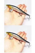 2 Adet 23Gr. Rapala Lures Suni Yem Maket balık Sasi Yem Lrf At çek Yapay Balık Yemi - 1