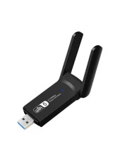 Wifi Usd Adaptör AC1300 Mbps Dual Band USB 3.0 Adaptör Kablosuz Wifi Alıcı - 1