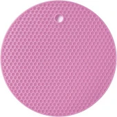 PEMBE SİLİKON NİHALE TENCERE ÇAYDANLIK ALTLIĞI thumbnail 1