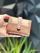 Unisex Kart Bölmeli Bozuk Para Bölmeli Çok Gözlü Cüzdan VLS.CZDN.0007 - 1