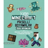 %100 Minecraft Pikselli Boyamalar Özel Biyomlar - 1