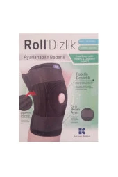 Roll Patella ve Ligament Destekli Ayarlanabilir Bedenli Cırtlı Dizlik - 1