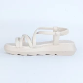 Moda Ayakkabı 01124 Şanzelize Bayan Sandalet - 3