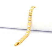 Altın Kaplama Lazer Kesim Kadın Bileklik BLK-1014 thumbnail 1