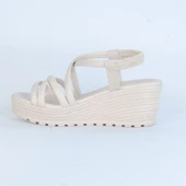 Moda Ayakkabı 01123 Şanzelize Bayan Sandalet - 12