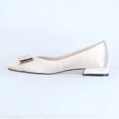 Moda Ayakkabı 01134 Bayan Düz Babet Ayakkabı - 3