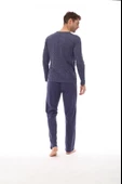 Pijadore 1523 Büyük Beden Uzun Kollu Erkek Pijama Takım - 5