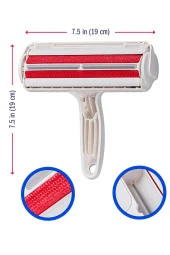 Hazneli Kedi Köpek Evcil Hayvan Kazak Kıyafet Elbise Halı Yatak Tüy Temizleyici Kıl Toz Toplayıcı - 5