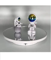 2in1 Aynalı 360°Dönen Uzaktan Kumandalı Sunum Standı 10 KG - 4