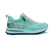 Janestt Kadın Hakiki Deri Bağcıklı Fermuarlı Sneaker 113-2921 - 2