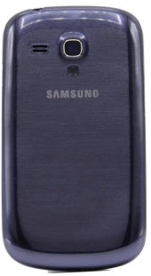 Samsung Uyumlu Galaxy S3 Mini İ8190 Arka Kapak Lacivert - 1