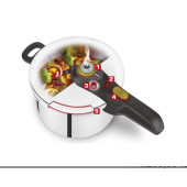 Tefal Secure 5 Neo V2 6 lt Düdüklü Tencere - 4
