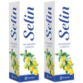 Selin Limon Kolonyası Pet Şişe 400 ml 2 ADET - 1