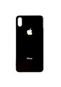 Apple Uyumlu İphone X Kamera Camsız Arka Kapak Siyah (Lazer Kesim Değildir) - 1