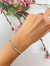 925 Ayar Kadın Gümüş Bileklik - 1