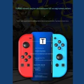 Cosmostech NS Switch Uyumlu 2'li J-C Joycon PAD Controller Gamepad Oyun Kolu Turkuaz-Yeşil thumbnail 5