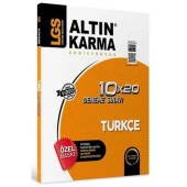 Altın Karma Yayınları 8. Sınıf LGS Türkçe 10 x 20 Deneme - 1
