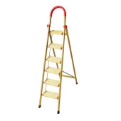 Alüminyum 6 Basamaklı Gold Merdiven (SAR1526) thumbnail 1