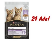 Pro Plan Pouch Sos İçinde Hindili Yavru Kedi Konservesi 85 Gr X 24 Adet - 1