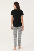 Pierre Cardin 8785 Good Kadın Kısa Kol Pijama Takımı - 10