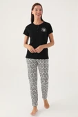 Pierre Cardin 8785 Good Kadın Kısa Kol Pijama Takımı - 7