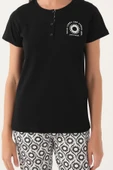 Pierre Cardin 8785 Good Kadın Kısa Kol Pijama Takımı - 9