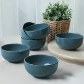 Keramika Mavi Bulut Kase 12 Cm 6 Adet 407 - 5
