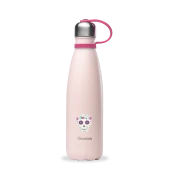 Qwetch QK9003 Kids Isı Yalıtımlı 500ml Termos - Kafatası Desenli - 1