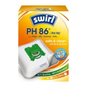 Swirl PH 86 EcoPor V Philips, AEG, Electrolux ve Volta Elektrikli Süpürgeler için Toz Torbası - 2