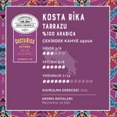 Caffe Corsini Kosta Rika Altura %100 Arabica Çekirdek Kahve 250GR - 3