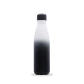 Qwetch QD3435 Degrade Renkli Isı Yalıtımlı 500ml Termos - Siyah - 2