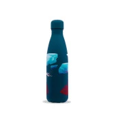 Qwetch QD3466 Balina Desenli Isı Yalıtımlı 500ml Termos - Turkuaz - 2