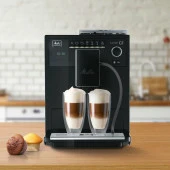 Melitta Caffeo CI Tam Otomatik Kahve Makinesi Saf Siyah thumbnail 3