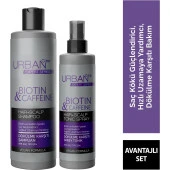 Urban Care Biotin & Kafein Saç Kökü Güçlendirici Şampuan 350 Ml + 200 Ml Sprey Tonik - 1