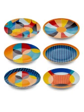 The Mia Shapes Pasta Tabağı 6 Kişilik DNR0077 thumbnail 2