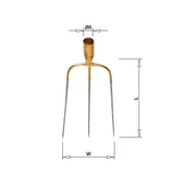 Günaş 3T Dirgen 3'lü Sapsız - 2