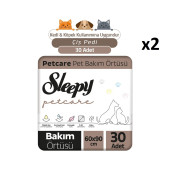 Sleepy Petcare 60x90 cm 60'lı Pet Bakım Örtüsü - 1