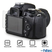 ScHitec Fujitsu Lumix G95 İle Uyumlu Darbe Emici Kamera Ekran Koruyucu Kaplama - 4
