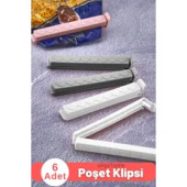 6 Lı Poşet Klipsi 3 Renk - 2