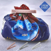 6 Lı Poşet Klipsi 3 Renk - 4