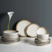 Soley | Perge | 24 Parça 6 Kişilik Yemek Takımı - 5