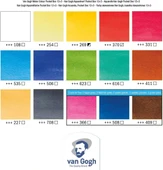 Van Gogh 12+3 Renk Tablet Sulu Boya Seti Plastik Kutulu(Defter hediyeli) / 20808632 thumbnail 4