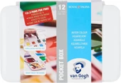 Van Gogh 12+3 Renk Tablet Sulu Boya Seti Plastik Kutulu(Defter hediyeli) / 20808632 thumbnail 1
