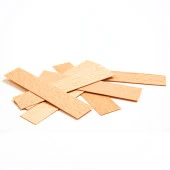 Ahşap Mum Fitili ve Yapışkanlı Fitil Sehpası 30 Adet ( 15mm x 75mm x 0,5mm ) - 4