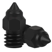Creality  Cr-6 SE-Max-Ender 3 S1 Uyumlu Sertleştirilmiş Çelik Nozzle(0.4mm) thumbnail 1