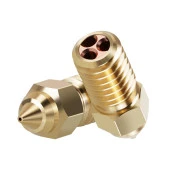 Creality Ender 3 V3 SE-Ender 7-Ender 5 S1 CHT Pirinç Nozzle(0.4mm) thumbnail 1