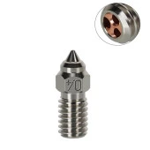 Ender 3 V3 SE-Ender 7-Ender 5 S1  Krom Zirkonyum Bakır CHT Nozzle 500°C(0.4mm) - 2